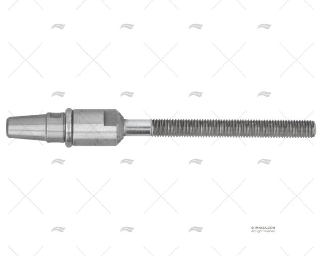 EYE TERMINAL BLUE WAVE S.S316 8mm