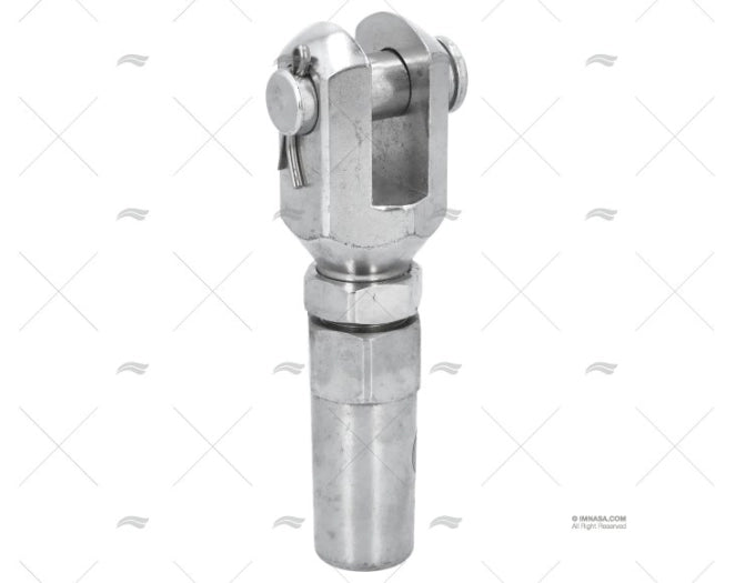 EYE TERMINAL BLUE WAVE S.S316 10mm