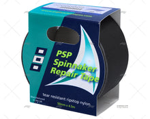 SPINNAKER REPAIR TAPE BLACK 50mm/4,5m PSP TAPES
