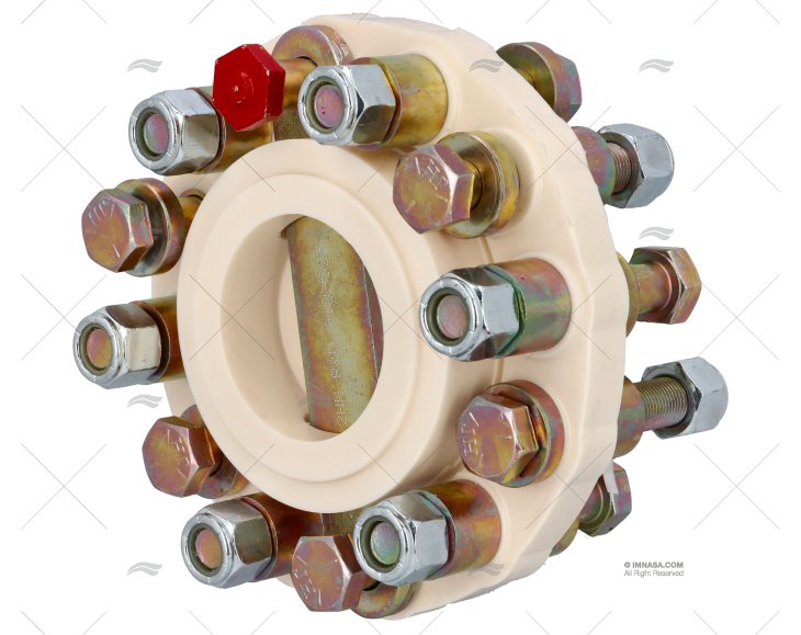 FLEXIBLE SHAFT COUPLING 152 - 76.2mm RD MARINE