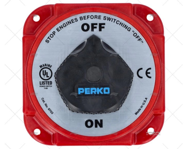 COMPACT BATTERY SELECTOR 450A 5-1/4 sq PERKO