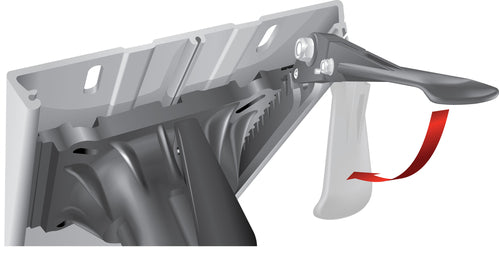 Attwood Asm-ped,fluted, Mach,9.0"