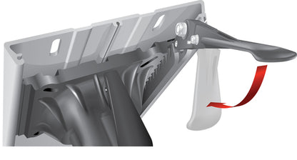 Attwood Asm-ped,fluted, Mach,9.0"