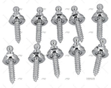 Tenax Sheet Stecker 16mm Verchromt Messing LOXX