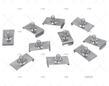 Tenax Windshield Stecker 24mm Nickel Messing LOXX