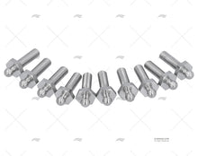 Tenax Schraube Stecker M5 x 16mm Edelstahl *(10) LOXX