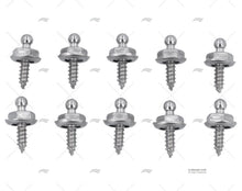 Tenax Sheet Stecker 4x10 Edelstahl *(10) LOXX