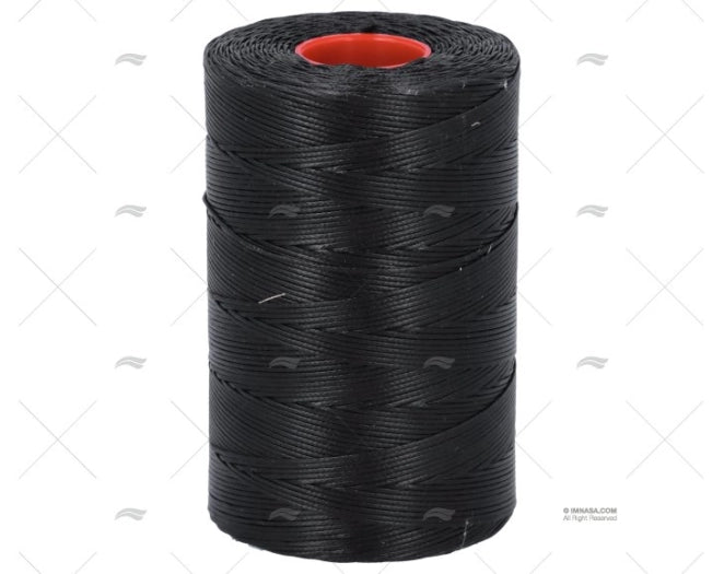 WAXED THREAD 1,0mm 500m BLACK PRYM