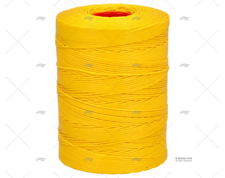 WAXED THREAD 1.2mm 500m YELLOW PRYM