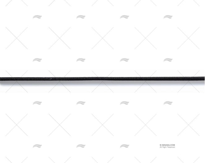ELASTIC CORD BLACK DIAM 2.5mm PRYM