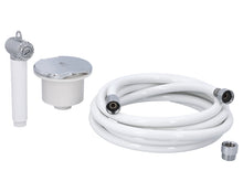 SHOWER, COMPARTMENT+HEAD+HOSE 4m