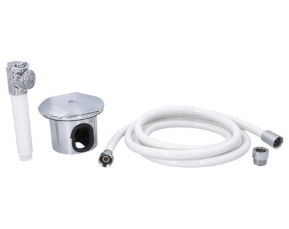 SHOWER KIT INOX W/TUBE 2,5m