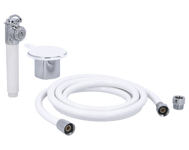 SHOWER, COMPARTMENT+HEAD+HOSE 2,5m