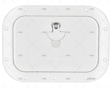 ACCESS COVER 370x270 WHITE ALUMINIUM