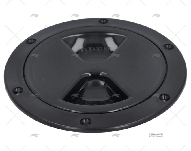 DECK PLATE, SCREW-IN 102mm BLACK