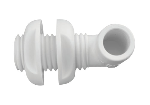 Attwood Conn-th 90d 3/4" Hose Wht (Skin Pack)