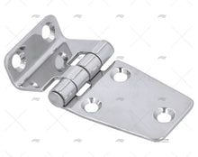 HINGE STAINLESS STEEL 64x37x2x20mm