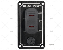 SWITCH PANEL 1 ELEMENT 3-1/2 BLACK