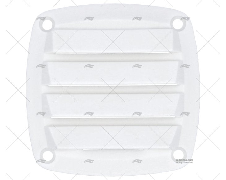 VENT ABS WHITE 87X87  Ø76MM