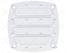 VENT ABS WHITE 87X87