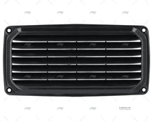 VENT PLASTIC BLACK 201mm