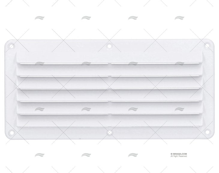 VENT PLASTIC WHITE 261mm