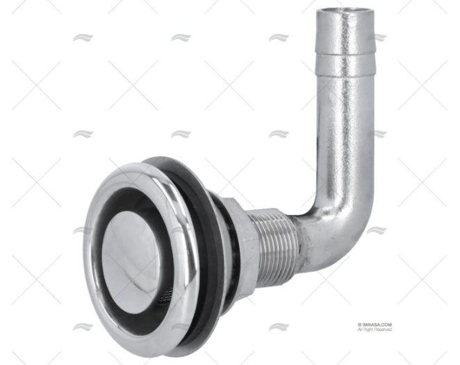 THROUGH-HULL VENT 90? SS 14mm