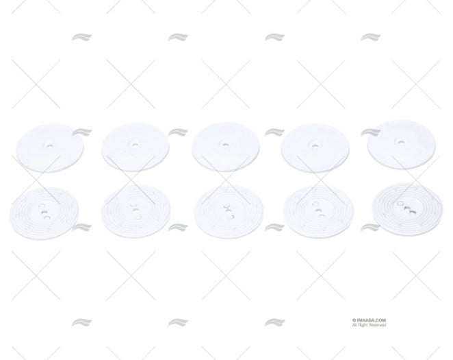 PLASTIC TOOTHED WASHER (10u)