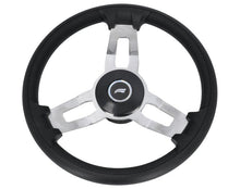 STEERING WHEEL  PU/SS 350mm