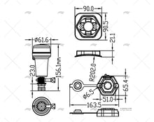 PORTABLE NAV. LIGHT ALLROUND LIGHT RIB