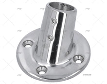 BASE BRACKET SS316 ROUND 60? 22mm