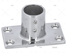BASE BRACKET SS316 RECT. 90? 25mm