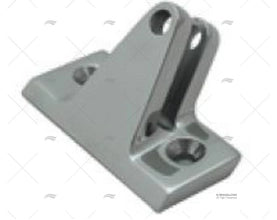 ANGLED BASE HINGE 62mm INOX 316