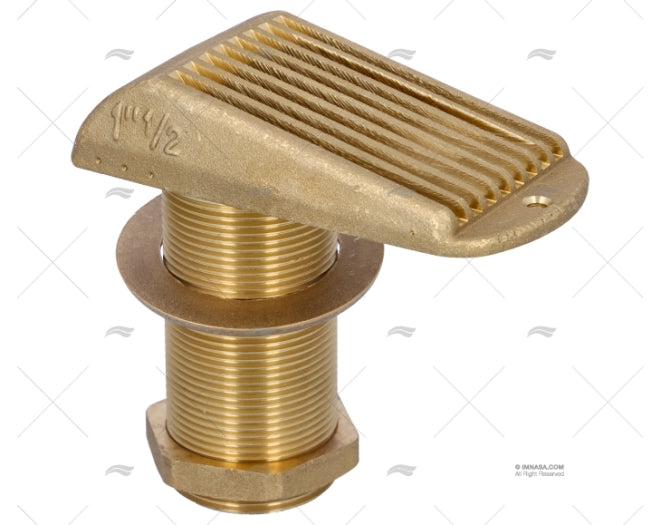 BRASS WATER STRAINER 1 1/2 GUIDI