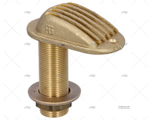 Guidi brass strainer with 3/4" through-hull fitting
