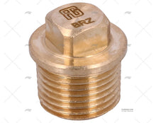 NUT PLUG IN BRONZE MALE 1/2'' GUIDI