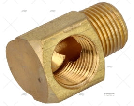 BRASS ELBOW MF 3/8' NPT