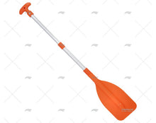 TELESCOPIC MINI PADDLES 22"-42" ORANGE