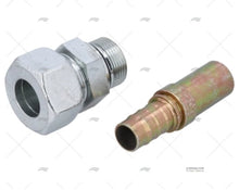 FITTING M33x1.5 25mm TUBE