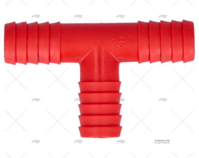 T' HOSE CONNECTOR IN NYLON D.16mm BARKA