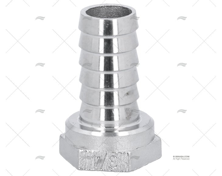 HOSE CONNECTOR FEMALE 3/4' x 20mm S.S.