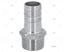 HOSE CONNECTOR MALE 3/4' x 20mm S.S.