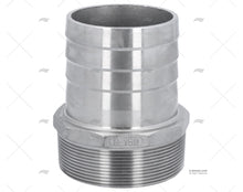HOSE CONNECTOR MALE 3' x 76mm S.S.