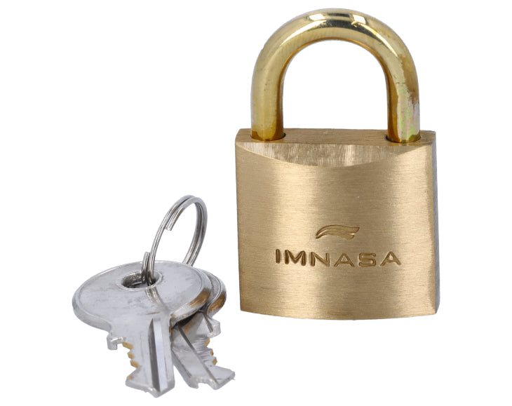 PADLOCK BRASS 30 + 15mm