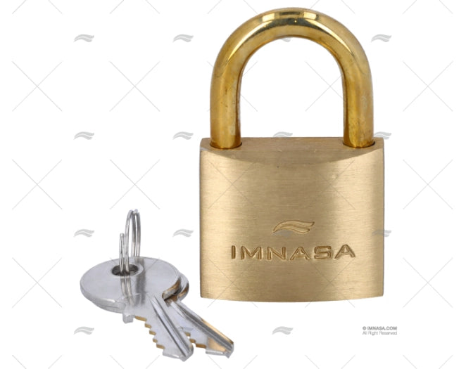 PADLOCK BRASS 40 + 20mm