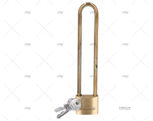 PADLOCK BRASS 40 + 150mm
