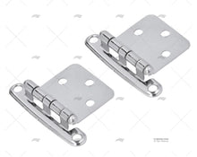 HINGE BLACK SS FLUSH