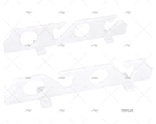 FISHING ROD STORAGE HOLDER PP 4-1 WHITE