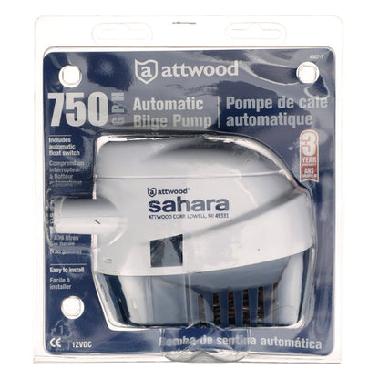 Attwood Auto Pump 750 Clam (replaced by: ATT-5508-7)