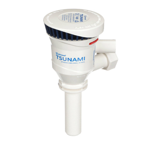 Attwood Tsunami Dual 3" Outlet (Clam Shell) (replaced by: ATT-5650-4)